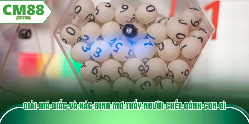 Giải mã giấc và xác định mơ thấy người chết đánh con gì